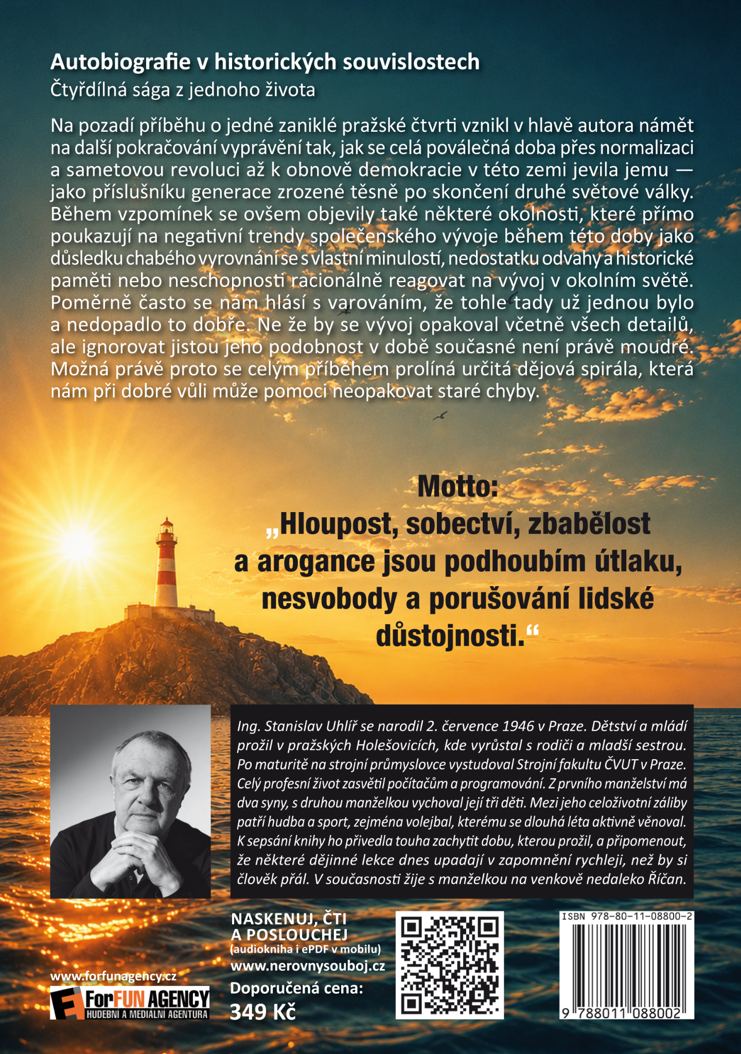 Zadní strana knihy