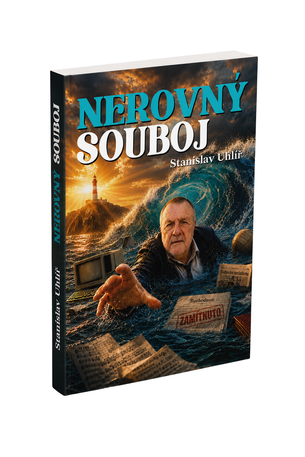 3D náhled knihy Nerovný souboj